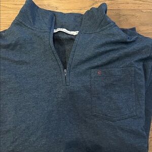 Criquet Blue Half-Zip Pullover